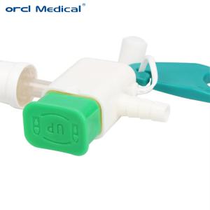 Transparent Silicone Handle Suction Catheter Tube For Effective Suction