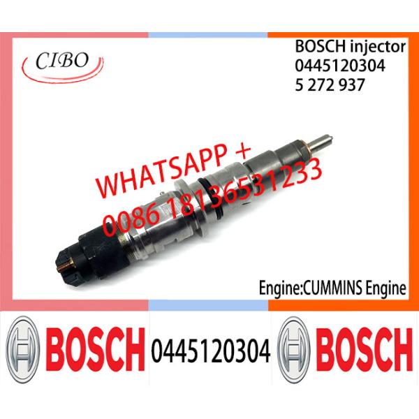 BOSCH 0445120304 Neutral Diesel Fuel Injector Assembly 0445120304 5272937 For CUMMINS Engine