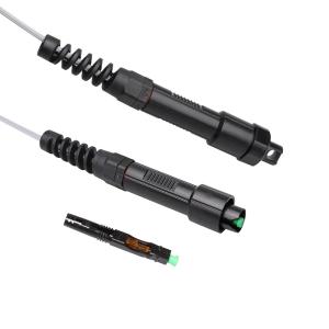 Customized SC Mini Optical Connector IP68 Waterproof Reinforced