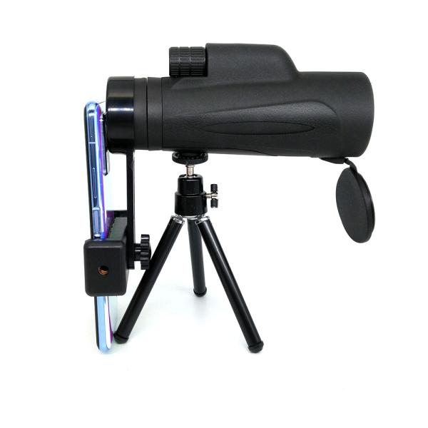Quality 12x50 HD Monocular Telescope IPX7 Fog & Waterproof BAK4 Prism Mobile Telescope wholesale