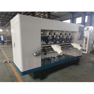 Automatic 4 Knives Slitter Scorer Machine Corrugated Cardboard 2000mm