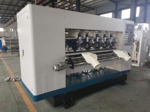 China Automatic 4 Knives Slitter Scorer Machine Corrugated Cardboard 2000mm on sale