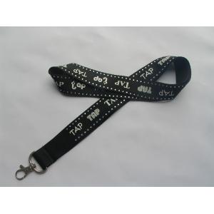 1.5Cm Width Custom Logo Lanyard For Whistle , Light Weighted Badge Holders