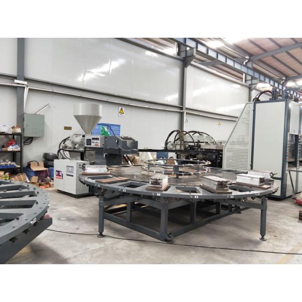 Quality 1 People Shoe Sole Mould Making Machine 12/16/20/24 Stations For PP / SEBS Material wholesale