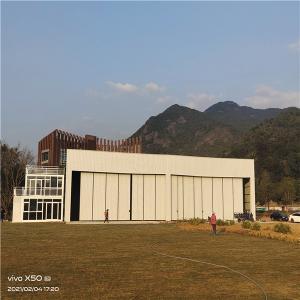 Cheap Architecture Warehouse 75mm Prefabricated Steel Structure for sale