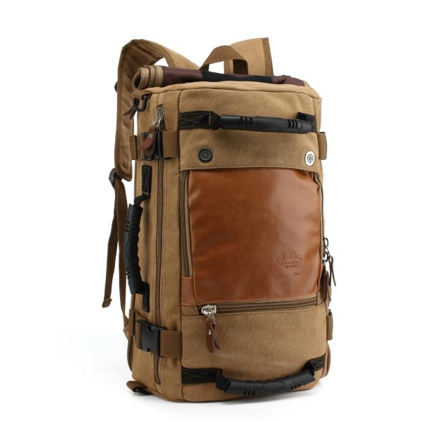 Stylish Travel Large Capacity Backpack Male Messenger Shoulder Bag Computer Backpack Men Multifunctional Versatile Bag