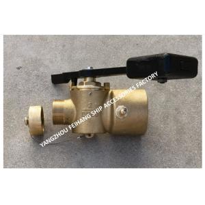 SELF-CLOSING VALVE FOR TANK SOUNDING. WITH VENT VALVE. MODEL-FH-50A MATERIAL -
