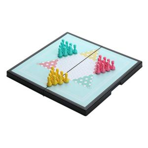 Portable Folding Magnetic Activity Set Travel Magnetic Chess Board Game For Kids