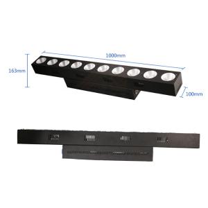 8 Channels 10x10W COB RGB LED Wall Washer Light for Stage