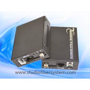 1Port rj11 telephone to fiber media converter for phone&10/100/1000M ethernet