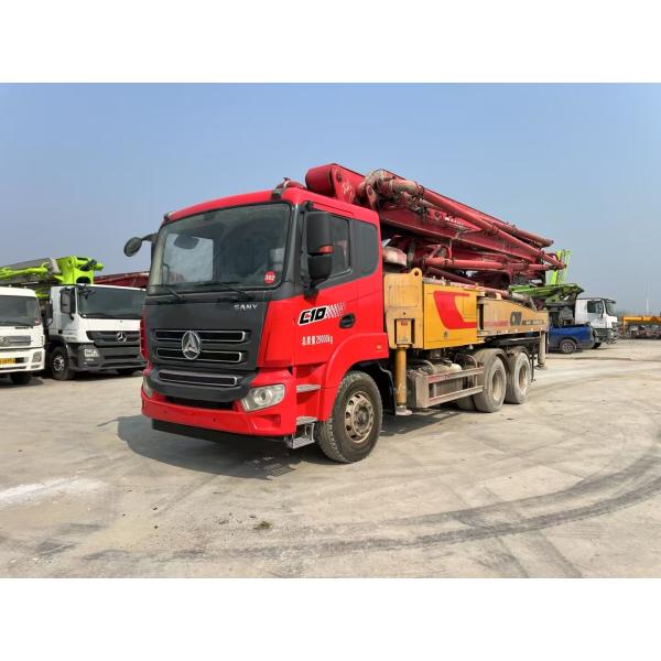 2021 Sany Heavy Industry concrete pump truck 43 meters, short boom and flexible construction