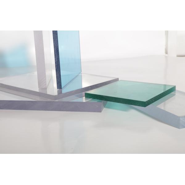 Polycarbonate Solid Sheet 1.22x2.44m UV Protection Roofing Material