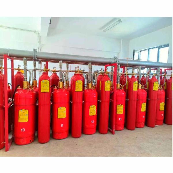 Non Pollution Odorless FM200 Piston Flow System Automatic Fire Extinguishing