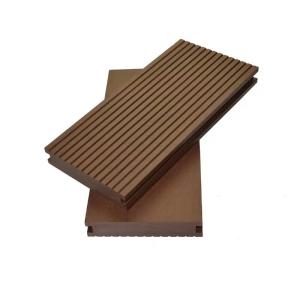 2M Good Malleability Solid Wpc Decking Wood Plastic Composite Board 106 X 20mm