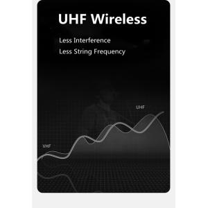 32 Preset Channels UHF Wireless Microphone Dual Lavalier Microphone System