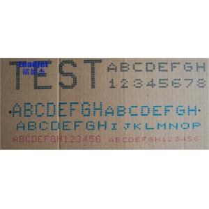 Double Line DOD Inkjet Printer / Automatic Industrial Inkjet Printer ISO