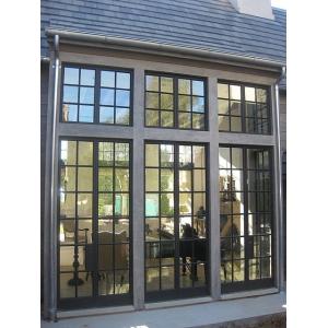China Commercial Steel Windows High Strength Security Features on sale