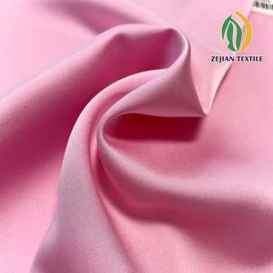 imitation acetate Fabric woven satin Wedding Customized polyester fabric for
