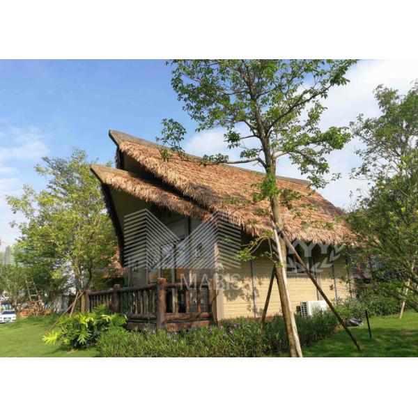 Quality Recyclable Material Prefab Modular Cabins , Anti Moisture Prefabricated Log Houses wholesale