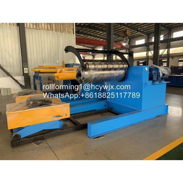 Quality Slitting Line Hydraulic Recoiler With Coil Car Tension Stand Scrap Winder Device wholesale