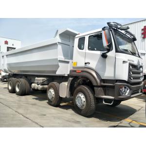 HOWO N7 Cab LHD 12wheels 8X4 400HP Dump Truck For Mining U Type