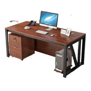 Cheap Solid Wood Office Study Desk Side Table Morden Office Workstation Fruniture for Gaming for sale