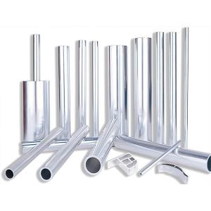 Extrude 6061 Aluminum Pipe Temper 6 Round Shape 180Mpa Tensile Strength