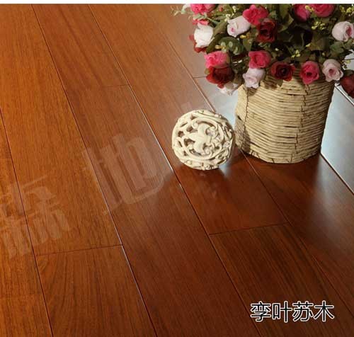 Exotic Brazilian Cherry Engineered Wood Flooring with Smooth Surface Treatment
