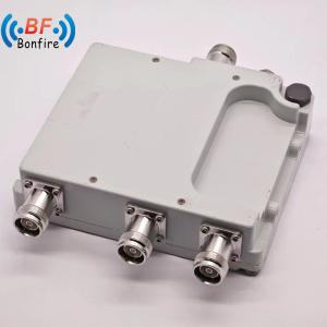 Cheap Grey/Red/Black Triplexer 698-960 1710-2170 1920-2710 2300-2400 2500-2700MHz RF Diplexer Dual Band Combiner for DAS IBS for sale