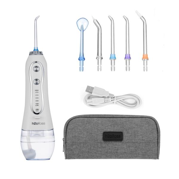 Cordless Water Flosser 3 Modes Dental Teeth Cleaner with USB Charging IPX7