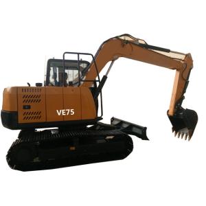 7.5 Ton Hydraulic Mini Excavator Digging Small Micro