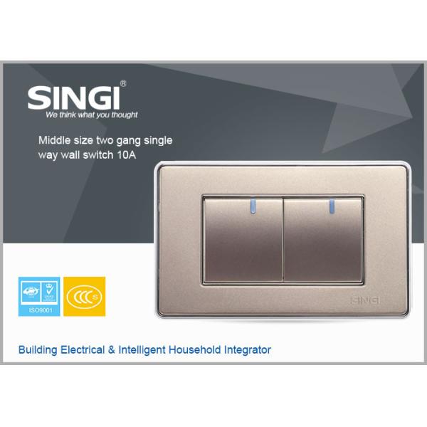 New Arrival Custom Design PC and Metal High quality 2 pang single way wall