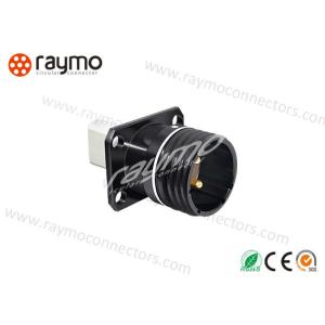 Military Defence Waterproof Power Connector Panel Mount Socket Miniature Size