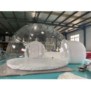 1mm PVC Inflatable Tent Commercial Grade Clear Eco Dome Camping Bubble Tent