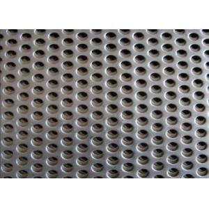 Galvanized Perforated Wire Mesh Custom Sizes For Ventilation Industrial Fencing