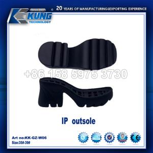Lightweight EVA Rubber Sole , Black Rubber Outsole Slip Resistant