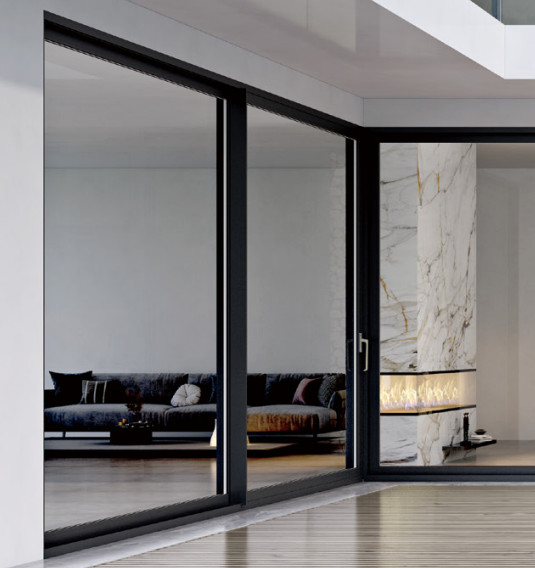 Customized Dimension Double Glazed Energy Saving Aluminum Sliding Door with