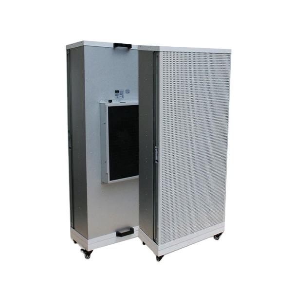 Ventilation System Air Purifier With Wheels , H14 Vertical FFU Air Purifier Home