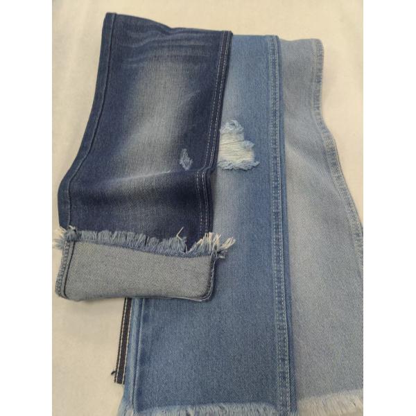 90% Cotton 10% Polyester Heavy Weight Denim Fabric 11oz Dark Indigo