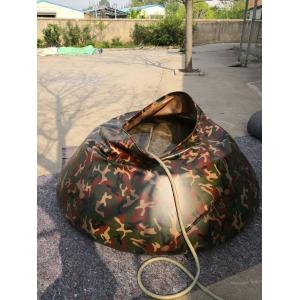 Military Emergency Storage Tarpaulin Water Tank Camo Color 5000L Volume Water