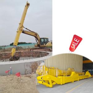 Telescopic Boom Excavator Telescopic Boom Digging Depth 12m 14m 16m