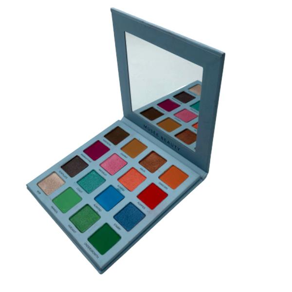 pearl light inferior light 16 Color OEM Makeup Eyeshadow Palette