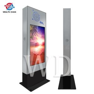Free Standing IP65 Outdoor LCD Digital Signage SS316 Rustproof IK10 Enclosure