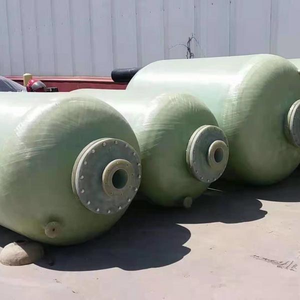 Quality Long Lasting Agricultural Water Storage FRP Tank With Optional Manhole wholesale