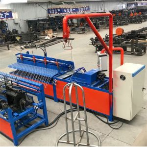 Cheap Stable Performance Chain Link Fence Maker Machine Quick Setup for sale