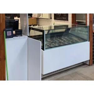 Ice Cream Display Hard Ice Cream Showcase Freezer Gelato Display Cabinet