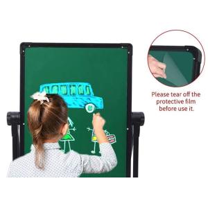 Magnetic Double-Sided Dry Erase Board whiteboard chalkboard With 360° Rotating