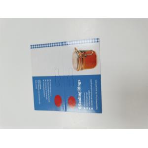 China Folding Blister Plastic Cardboard Clamshell Packaging Paper Card Hot Stamping on sale