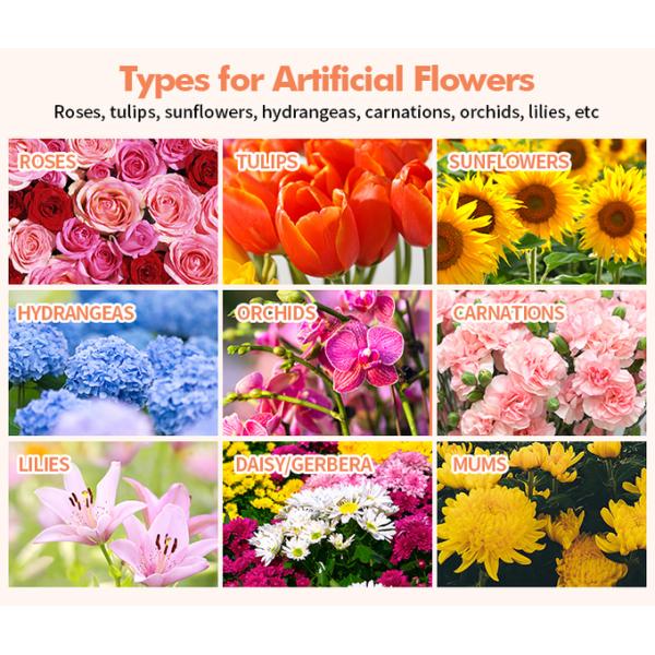 BSCI 100% Handmade Artificial Silk Flowers Centerpieces For Dining Table