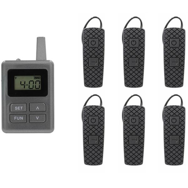 E8 Ear - Hanging Wireless Horse Instruction System Tour Guide System With Transmitter And Receiver